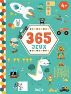 Couverture du livre « 365 jeux (garcons) » de  aux éditions Le Ballon