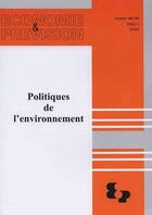 Couverture du livre « Economie Et Prevision » de Ministere De L'Econo aux éditions Documentation Francaise