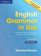 Couverture du livre « ENGLISH GRAMMAR IN USE - 4TH EDITION » de Raymond Murphy aux éditions Cambridge