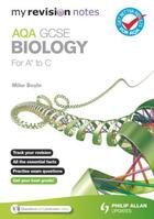 Couverture du livre « My Revision Notes: AQA GCSE Biology (for A to C) » de Boyle Mike aux éditions Hodder Education Digital