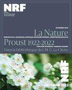 Couverture du livre « La nouvelle revue francaise - automne 2022 » de  aux éditions Gallimard