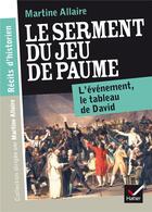 Couverture du livre « Le Serment du jeu de paume » de Martine Allaire aux éditions Hatier