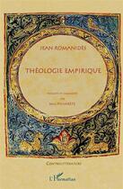 Couverture du livre « Théologie empirique » de Romanides Jean aux éditions L'harmattan