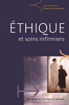 Couverture du livre « Éthique et soins infirmiers » de Danielle Blondeau aux éditions Pu De Montreal