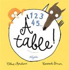 Couverture du livre « 1 2 3 4 5 à table ! » de Laurent Simon aux éditions Mijade