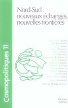 Couverture du livre « Nord-sud : nouveaux échanges, nouvelles frontières » de Damm Jimenez Evelyne aux éditions Apogee