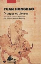 Couverture du livre « Nuages et pierres » de Yuan/Hongdao aux éditions Picquier