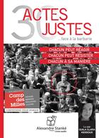 Couverture du livre « 30 actes justes » de Camp Des Milles aux éditions Stanke Alexandre