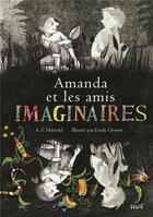 Couverture du livre « Amanda et les amis imaginaires » de A. F. Harrold et Emily Gravett aux éditions Seuil Jeunesse