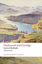 Couverture du livre « Lyrical Ballads: 1798 and 1802 » de Samuel Taylor Coleridge aux éditions Oup Oxford