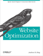 Couverture du livre « Website Optimization » de Andrew B. King aux éditions O'reilly Media