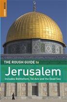 Couverture du livre « The rough guide to jerusalem » de Jacobs Daniel aux éditions Editions Racine