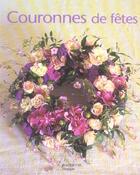 Couverture du livre « Couronnes De Fetes » de Marie Sanner aux éditions Hachette Pratique
