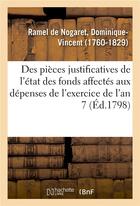 Couverture du livre « Rapport sur la reponse au message du conseil des cinq-cents, contenant demande - de pieces justifica » de Ramel De Nogaret D-V aux éditions Hachette Bnf