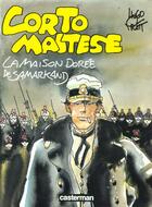 Couverture du livre « Corto Maltese t.8 : la maison dorée de Samarkand » de Hugo Pratt aux éditions Casterman