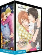 Couverture du livre « Coffret yaoi n°9 ; 5 tomes » de  aux éditions Boy's Love