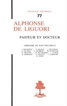 Couverture du livre « Saint alphonse de liguori » de  aux éditions Beauchesne