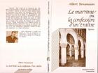 Couverture du livre « Le marrane ou la confession d'un traître » de Albert Bensoussan aux éditions L'harmattan
