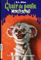 Couverture du livre « Chair de poule : Monsterland - saison 1 Tome 4 : le chien de Frankenstein » de R. L. Stine aux éditions Bayard Jeunesse