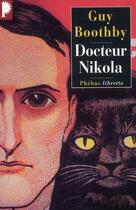 Couverture du livre « Docteur Nikola » de Guy Boothby aux éditions Libretto