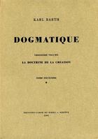 Couverture du livre « Dogmatique barth t.11 » de  aux éditions Labor Et Fides