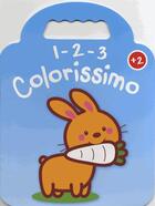 Couverture du livre « 123 colorissimo ; le lapin » de  aux éditions Yoyo Books