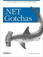 Couverture du livre « .net gotchas » de Subramaniam aux éditions O Reilly & Ass