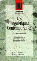 Couverture du livre « HU LINGUISTIQUE » de Fuchs/Le Goffic aux éditions Hachette Education