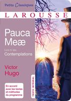 Couverture du livre « Pauca Meae » de Victor Hugo aux éditions Larousse