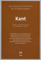 Couverture du livre « Kant » de Vaysse Jean Mar aux éditions Cerf