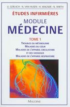 Couverture du livre « Module medecine t.1 ; etudes infirmieres » de Christian Gerlach aux éditions Maloine
