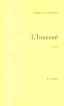 Couverture du livre « L'insensé » de Morgan Sportes aux éditions Grasset