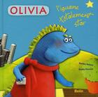 Couverture du livre « Olivia, l'iguane carrément star » de Sandra Nelson aux éditions Belin