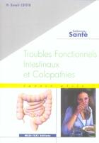 Couverture du livre « Troubles fonctionnels intestinaux et colopathies » de Benoit Coffin aux éditions Medi-text