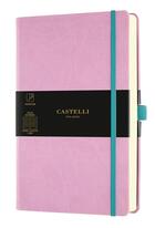 Couverture du livre « Carnet aquarela poche ligne mauve » de Castelli aux éditions Castelli Milano