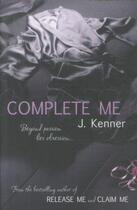 Couverture du livre « Complete me » de Julie Kenner aux éditions 