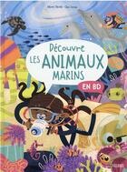 Couverture du livre « Découvre les animaux marins en BD » de Pierre Oertel et Clau Souza aux éditions Fleurus