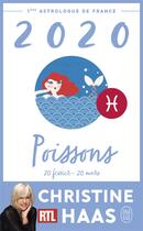 Couverture du livre « Poissons (édition 2020) » de Christine Haas aux éditions J'ai Lu