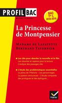 Couverture du livre « La princesse de Montpensier de Madame de Lafayette (édition 2018) » de Bertrand Tavernier et Michel Vincent aux éditions Hatier