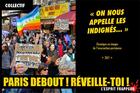 Couverture du livre « On nous appelle les indignés ! chronique en images de l'insurrection parisienne » de Jihane Benaissa et J.-B. Joire aux éditions L'esprit Frappeur