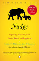 Couverture du livre « Nudge » de Cass R. Sunstein aux éditions Penguin Group Us