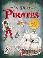 Couverture du livre « Pirates ; autocollants documentaires » de  aux éditions Deux Coqs D'or