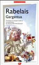 Couverture du livre « Gargantua » de François Rabelais aux éditions Flammarion