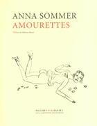 Couverture du livre « Amourettes » de Anna Sommer aux éditions Buchet Chastel