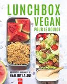 Couverture du livre « Lunch box vegan » de Healthy Lalou aux éditions La Plage