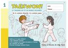 Couverture du livre « Taekwon ! - t01 - taekwon ! - le taekwon-do itf en bandes dessinees - vol01 - de la ceinture blanche » de Toure Sidy aux éditions Feryl