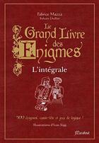 Couverture du livre « Le grand livre des énigmes » de Fabrice Mazza aux éditions Marabout