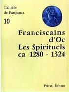 Couverture du livre « Franciscains d oc 10 » de Fanjeaux aux éditions Privat