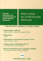 Couverture du livre « Mises à jour en gynécologie médicale (édition 2008) » de C N G O F aux éditions Cngof