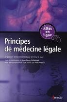 Couverture du livre « Principes de médecine légale (2e édition) » de Arnette aux éditions Arnette